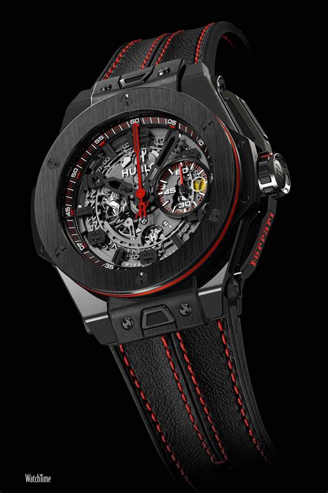 hublot big bang ferrari titanium carbon